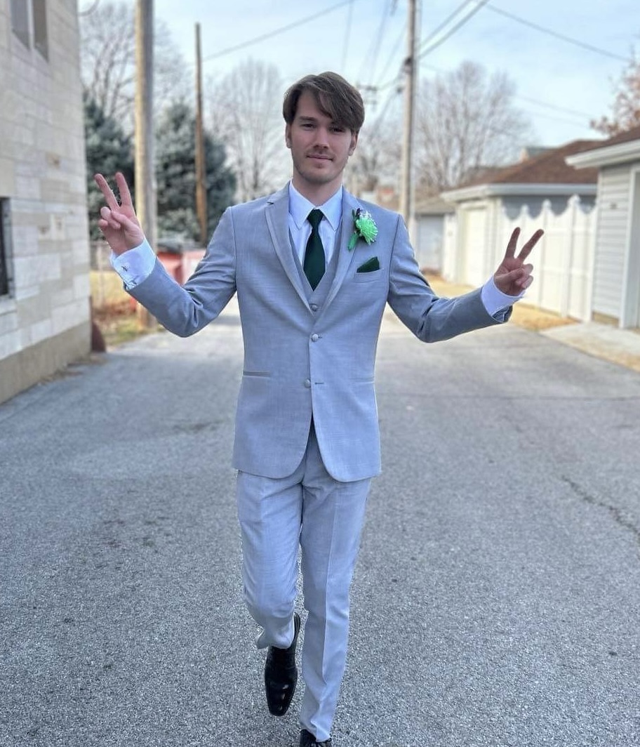 John Oatey (Jojo) posing for a photo